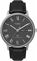 Timex Waterbury Classic Day-Date 40mm Leather Strap TW2U88600