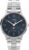 Timex Waterbury Classic Moonphase 40mm Stainless Steel Bracelet TW2W75700