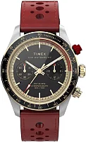 Timex Waterbury Heritage Chronograph 39mm Leather Strap TW2Y93400