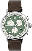Timex Waterbury Standard Chronograph 41mm Eco-Friendly Leather Strap TW2V71000
