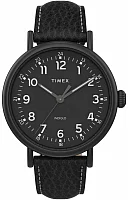 Timex Waterbury Standard XL 43mm Leather Strap Indiglo TW2T91000