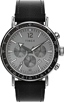 Timex Waterbury Traditional Chronograph 43mm Leather Strap TW2W47400
