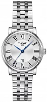 Tissot Carson Lady Quartz Steel Bracelet Silver Dial T122.210.11.033.00