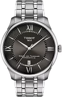 Tissot Chemin des Tourelles Automatic 42mm Anthracite Dial Steel Bracelet T139.407.11.068.00
