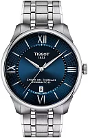 Tissot Chemin des Tourelles Automatic 42mm Dark Blue Dial Steel Bracelet T139.407.11.048.00