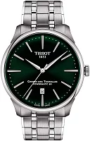 Tissot Chemin des Tourelles Automatic 42mm Dark-Green Dial Steel Bracelet T139.407.11.091.00