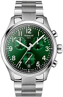 Tissot Chrono L Green Dial Steel Bracelet T116.417.11.092.00