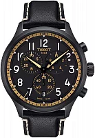 Tissot Chrono XL Pilot Black Strap Black Dial Black PVD T116.617.36.052.02