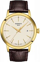 Tissot Classic Dream Ivory Dial Yellow Gold PVD T129.410.36.261.00