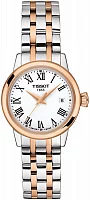 Tissot Classic Dream Lady White Dial Rose Gold PVD T129.210.22.013.00
