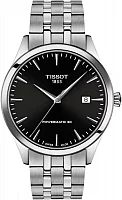 Tissot Classic Dream Powermatic 80 Black Dial Steel Bracelet T158.407.11.051.00