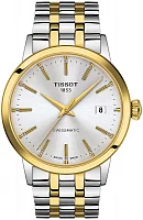Tissot Classic Dream Swissmatic Silver Dial Yellow Gold PVD T129.407.22.031.01