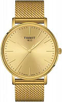 Tissot Everytime Gent 40 Yellow Gold Dial Mesh T143.410.33.021.00