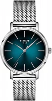 Tissot Everytime Lady 34 Turquoise Dial Mesh T143.210.11.091.00