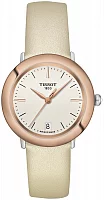 Tissot Glendora Lady White Dial 18k Gold Bezel T929.210.46.261.00