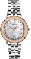 Tissot Glendora Lady Pearl Dial Diamonds 18k Gold Bezel T929.210.41.116.00