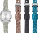 Tissot Lovely Square Silver Dial Festive Set T058.109.17.036.02