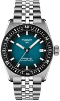 Tissot PR516 Powermatic 80 Lagoon Gradient Dial Steel Bracelet T149.407.11.041.00