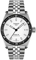 Tissot PR516 Powermatic 80 White Dial Steel Bracelet T149.407.11.031.00