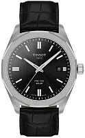 Tissot PRC 100 Solar 39mm Quartz Silver Dial Brown Leather Strap T151.422.16.051.00