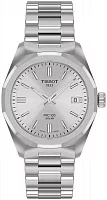 Tissot PRC 100 Lady Solar 34mm Quartz Silver Dial Steel Bracelet T151.822.11.031.00