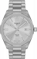Tissot PRC 100 Solar 39mm Quartz Silver Dial Steel Bracelet T151.422.11.031.00
