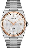 Tissot PRX 40 Powermatic 80 Silver Dial Rose Gold PVD T137.407.21.031.00