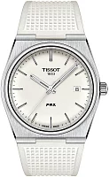 Tissot PRX 40 White SuperLuminova Dial White Strap T137.410.17.011.00