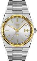 Tissot PRX 40 Powermatic 80 Silver Dial 18k Gold Bezel T931.407.41.031.01