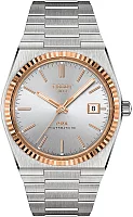 Tissot PRX 40 Powermatic 80 Silver Dial 18k Gold Bezel T931.407.41.031.00