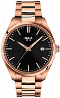 Tissot PR 100 Black Dial Rose Gold PVD T150.410.33.051.00