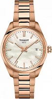 Tissot PR 100 Lady Pearl Dial Rose Gold PVD T150.210.33.111.00