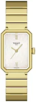 Tissot SRV Pearl Dial Yellow Gold PVD Steel Bracelet T160.110.33.113.00