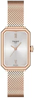 Tissot SRV Grey Dial Rose Gold PVD Mesh Bracelet T160.110.33.033.00