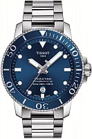 Tissot Seastar 1000 Automatic Ceramic Powermatic 80 43mm Steel Bracelet Dark-Blue Dial T120.407.11.041.03