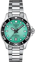 Tissot Seastar 1000 Lady Quartz 36mm Turquoise Steel Bracelet T120.210.11.091.00
