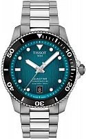 Tissot Seastar 1000 Powermatic 40mm Blue Lagoon Dial Steel Bracelet T120.807.11.091.00
