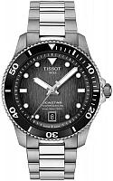 Tissot Seastar 1000 Powermatic 40mm Dark Dial Steel Bracelet T120.807.11.051.00