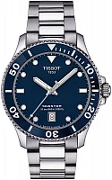 Tissot Seastar 1000 Quartz 40mm Blue Dial Steel Bracelet T120.410.11.041.00