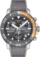 Tissot Seastar 1000 Quartz Chrono 46mm Grey Rubber Grey Dial T120.417.17.081.01