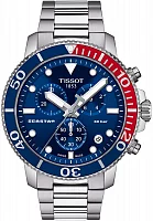 Tissot Seastar 1000 Quartz Chrono 46mm Steel Bracelet Blue Dial T120.417.11.041.03
