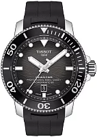 Tissot Seastar 2000 Professional Automatic Powermatic 80 46mm Black Rubber Grey Dial T120.607.17.441.00