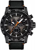 Tissot Supersport Chrono NBA Special Edition Black Gradient Dial Black PVD T125.617.36.081.00