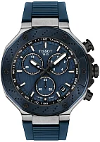 Tissot T-Race Quartz Chrono Blue Rubber MotoGP 2026 T141.417.27.041.00