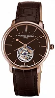 Frederique Constant Tourbillon Manufacture 18k Chocolate Dial FC-980C4S9