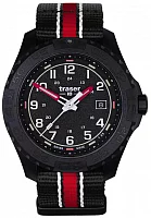 Traser P96 Outdoor Pioneer SPECTRALIGHT Black Dial Black-Red NATO Strap 111759