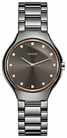 Rado True Thinline Lady Diamonds Quartz S Plasma R27956722