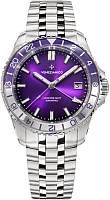 Venezianico Nereide 39 Automatico GMT Sansovino Bracelet Violet Dial 3521512S