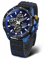 Vostok Europe Almaz Space Station Chrono Quartz Halley's Comet Limited Edition 6S10-320E694