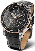 Vostok Europe Batiscafos Kinetic Day-Date Brown Leather Straps Set PX84-511E769